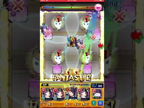 【モンスト】試練・庭園全14クエストをリンネ艦隊でクリア！ #モンスト #リンネ