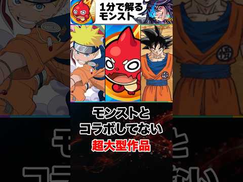 【モンスト】まだコラボしていない超大型作品 #モンスト  #モンストニュース