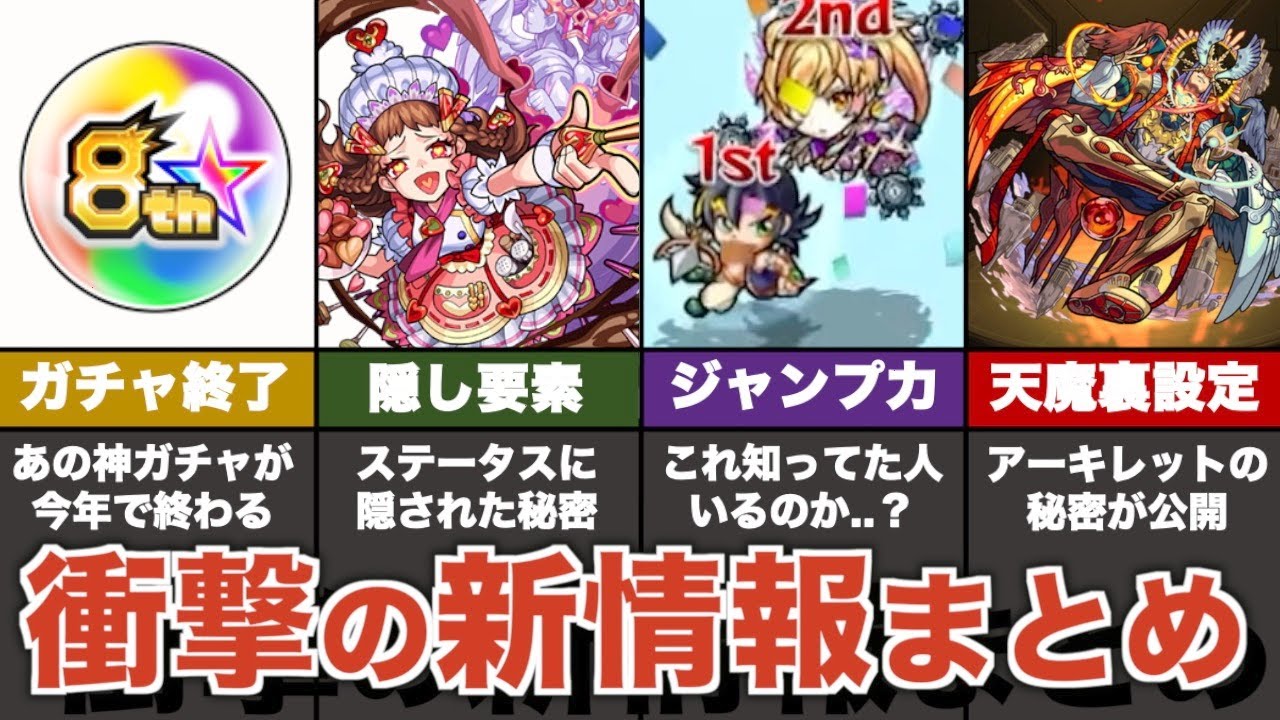 モンフリ１日目で公開された新情報まとめ【モンスト】【ゆっくり解説】