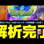 ジークアクス→ペルソナ→物語→？？　これに見合う周年コラボとは？【モンスト予想】