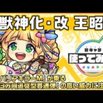 【新キャラ】王昭君 獣神化・改！「重力バリアキラーM」が乗る「鋭角3方向追従型貫通弾」の高い威力に注目！【新キャラ使ってみた｜モンスト公式】