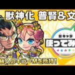 【新キャラ】普賢＆文殊 獣神化！３種族へのキラーMを所持！強力な友情コンボセットも魅力！【新キャラ使ってみた｜モンスト公式】
