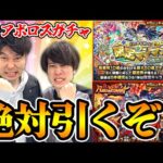 【モンスト】ディアボロス狙いで確定マシマシ&レッドスターズガチャ！M4タイガー桜井と宮坊/小川がガチャった結果…