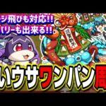 【超簡単＆安定】けいウサ ワンパン周回‼︎経験値ガッポリ稼ぐぜ!!【モンスト】