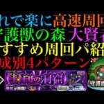 【モンスト】運4編成でボス1ワンパン4手周回も!?守護獣の森『大賢者』の周回パを編成難易度別に4パターン紹介！レベル上げはするべき??【転スラコラボ】