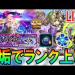 【🔴モンストLive】今日でできれば1600乗りたい。SAOαコラボ経験値20倍で2垢ランク上げ配信！《守護獣超絶4手周回》【しゅんぴぃ】