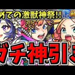 【ガチ神引き】初めての激獣神祭で初ゲ限定〇体も引けちゃったパズドラVTuber【モンスト】