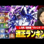 【モンスト】あの組み合わせがぶっちぎりで強すぎる！超究極『ヴァニラ・アイス』適正Tierランキング！【ジョジョコラボ】【しろ】