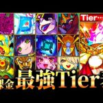 【モンスト】黎絶＆轟絶＆超究極全員参戦！無課金最強キャラランキングTOP30《Tier表》《フォーサー追加》
