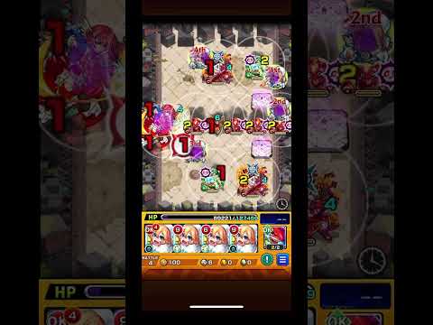 【モンスト】アナスタシア獣神化改艦隊で超究極ガラハッドが友情ゲー⁉︎