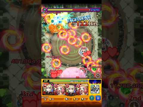 【モンスト】友情ゲーで溶かせちゃった！？【超究極封『エンペディオス』】#Shorts