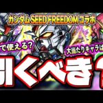 【徹底考察】公式の使ってみた動画である程度の情報が新たに判明!! ガチャの優先度は実際どうなの⁉【機動戦士ガンダムSEED FREEDOM】【モンスト】