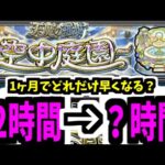 初めての空中庭園は12時間かかったけど2回目は何時間で勝てる？【モンスト】