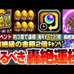 【約3周で轟絶運極】絶対作るべき轟絶運極『書庫絶級の金卵2倍キャンペ』毎月オーブ20個貰えるようなる!?自陣無課金編成で運極を作ろう【モンスト】【VOICEROID】【へっぽこストライカー】#モンスト