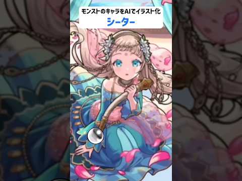 シーター【モンストのキャラをAIでイラスト化】【アニメ調#225】