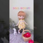 【Doll Outfit】#dolloutfit #monstdoll  #balloondress #ドール服 #ドール服初心者 #モンストドール #無料型紙 #バルーンワンピース　#ilmer