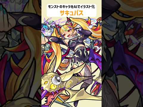 サバス【モンストのキャラをAIでイラスト化】【アニメ調#244】