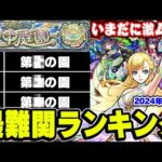 【モンスト】2024年8月現環境での空中庭園難易度ランキング！適正キャラが増えても難しい!? ガチパなら簡単!!?【天魔の孤城】