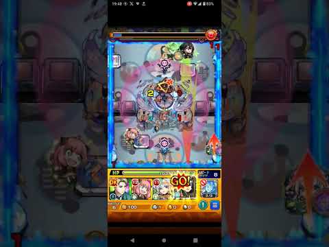 【モンスト】前回何故サマを1キル出来たのか、ダメージ表示桁が12桁になったので、当時を再現して調べてみた。　#モンスト #モンソニショート #shorts