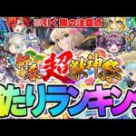 【モンスト】※まもなく開幕！引く際の注意点も…新限定キャラ《エル》登場！新春超獣神祭当たりキャラランキング