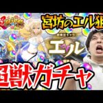 【モンスト】M4宮坊のエル狙い新春超獣神祭ガチャ！キュピーンの謎完全解明!!?