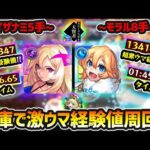 【経験値50倍】※1周で超破格の『経験値134万』獲得！追憶の書庫《超絶イザナミ・轟絶モラル》でスキルを使って経験値稼ぎ！ゼーレを使った高速周回パーティを紹介。特にイザナミは誰でも編成しやすいパーティ