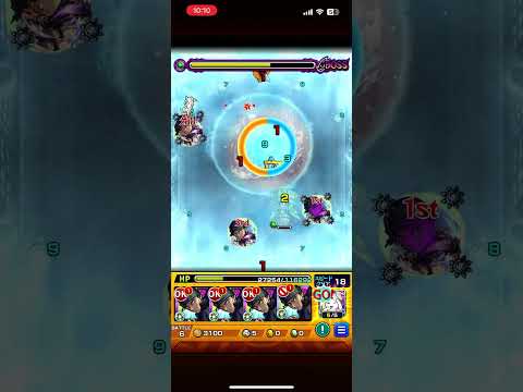 #モンスト #コナンコラボ 超究極 ジン＆ウォッカ 赤井秀一艦隊でクリア！！#shorts