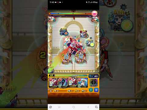 シュリン&ガーラの動画でハービセルが止まらないw【モンスト】