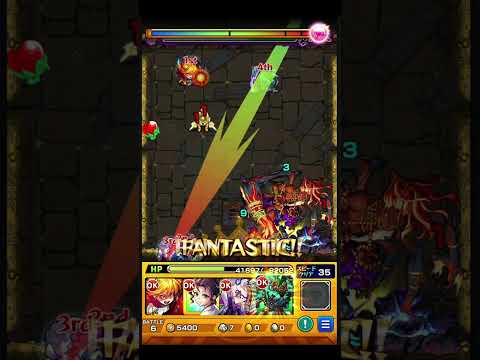 今のコラボ降臨がいかに壊れか分かる友情コンボの気持ちいい削りまとめ #shorts ＃モンスト