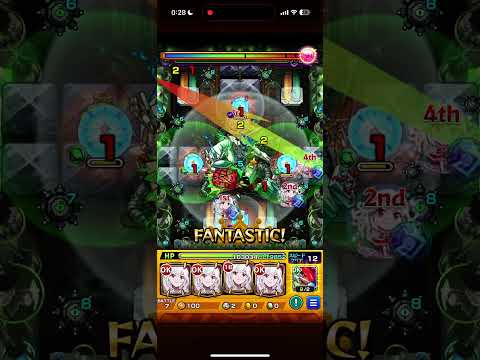 【モンスト】11反射！！#モンスト #スーパーショット