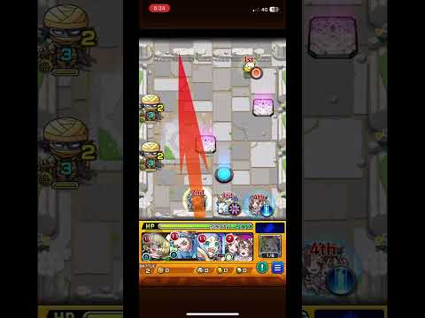 厳選なし光ノマ３手【モンスト】#shorts #ノマクエ #モンスト