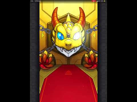 モンスト（鬼滅のキャラ確定ガシャ）引いてみた（タブレットのアカウント）