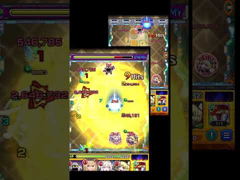 【モンスト】経験値とメダルを一気に稼げる編成で一石二鳥！けいうさのワンパン周回「ユーフリィム」 #shorts