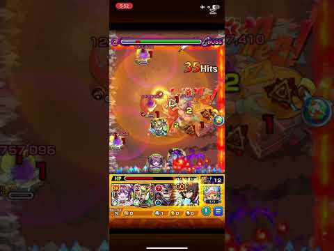 十代でエイゴーラボス1ワンパン！ #モンスト #ワンパン #モンスターストライク