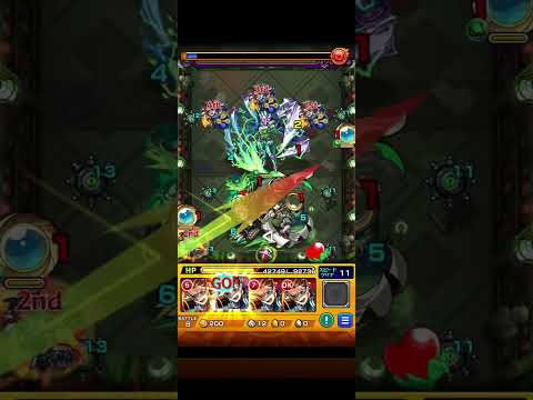 【完全無課金】モンストのマグメルの激闘【実装当時のキャラ縛り】