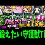 【守護獣Tier】今やらなくていつ鍛える？今でしょ！【モンスト】