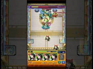 【モンスト】試練7 不知火フリル艦隊クリア #モンスト
